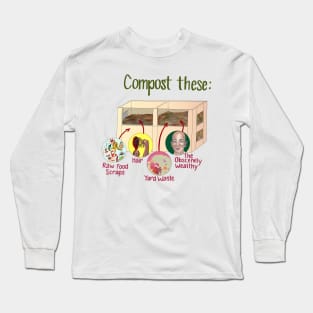 Composting Tips! Long Sleeve T-Shirt